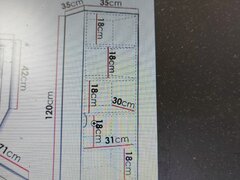 Vand dulap baie negru mat, sigilat, pret negociabil